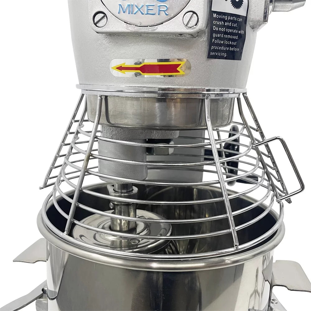 Commercial Dough Mixer 11Qt 3 Speed Stainless Steel J8489