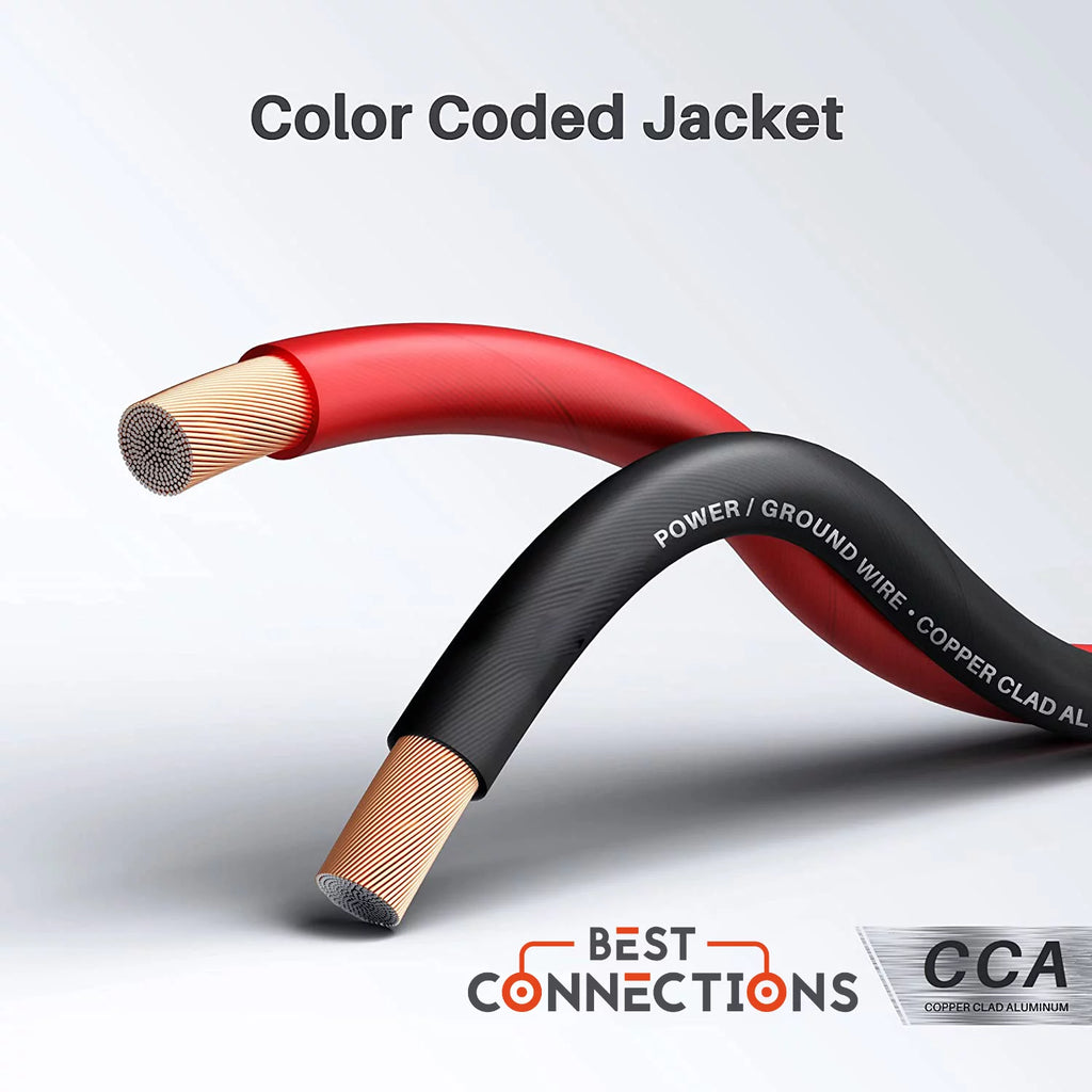 14 Gauge 500' Red Black Speaker Cable Wire X72541