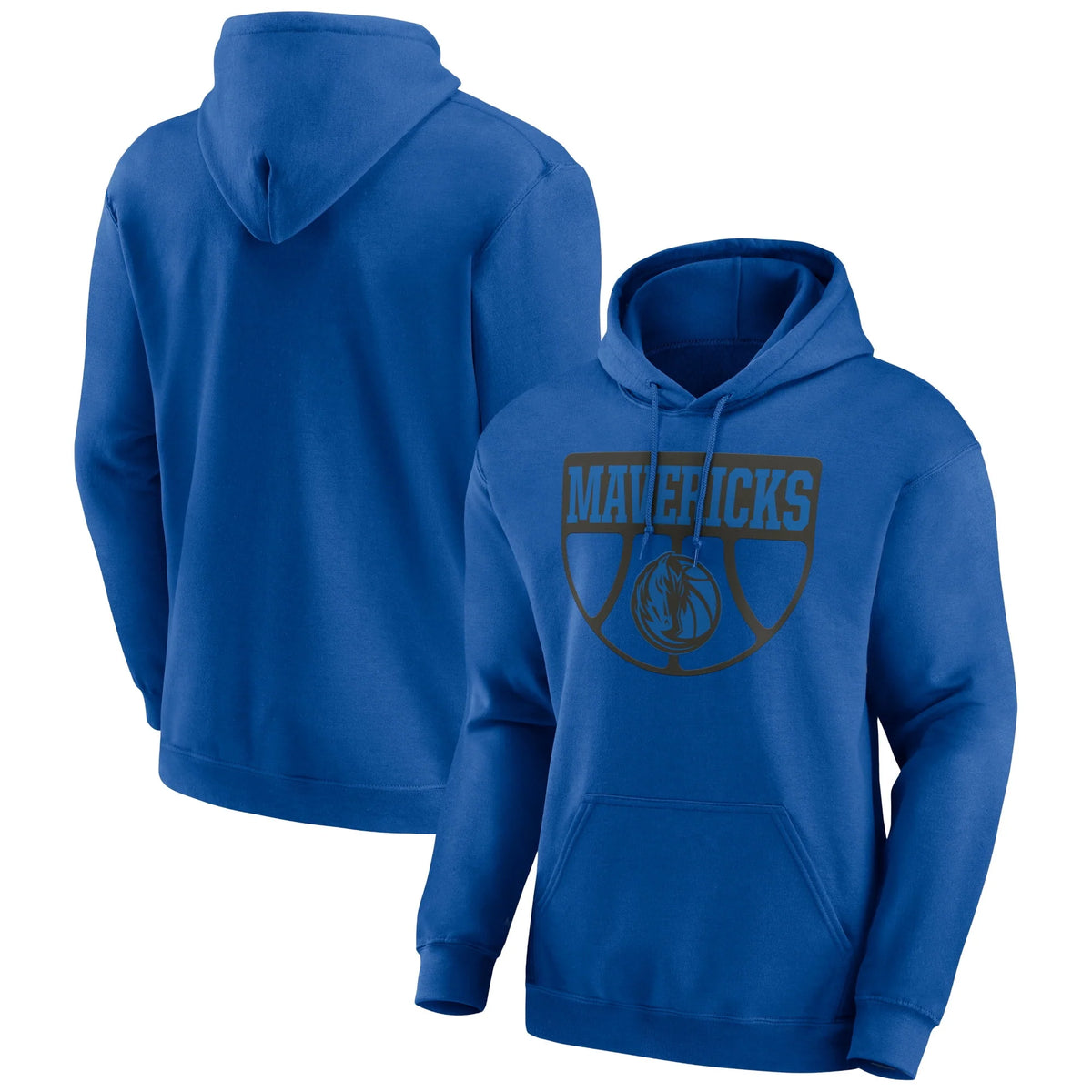 Blue Dallas Mavericks Pullover Hoodie G767