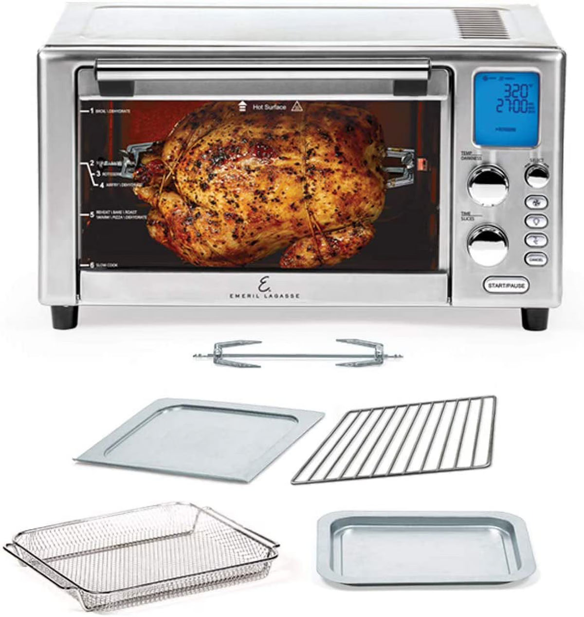 Silver Power Air Fryer B7630