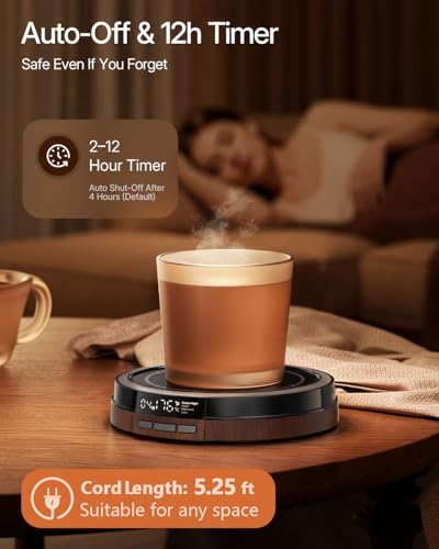 50W Fast Heating Cup Warmer with Smart Display Y178