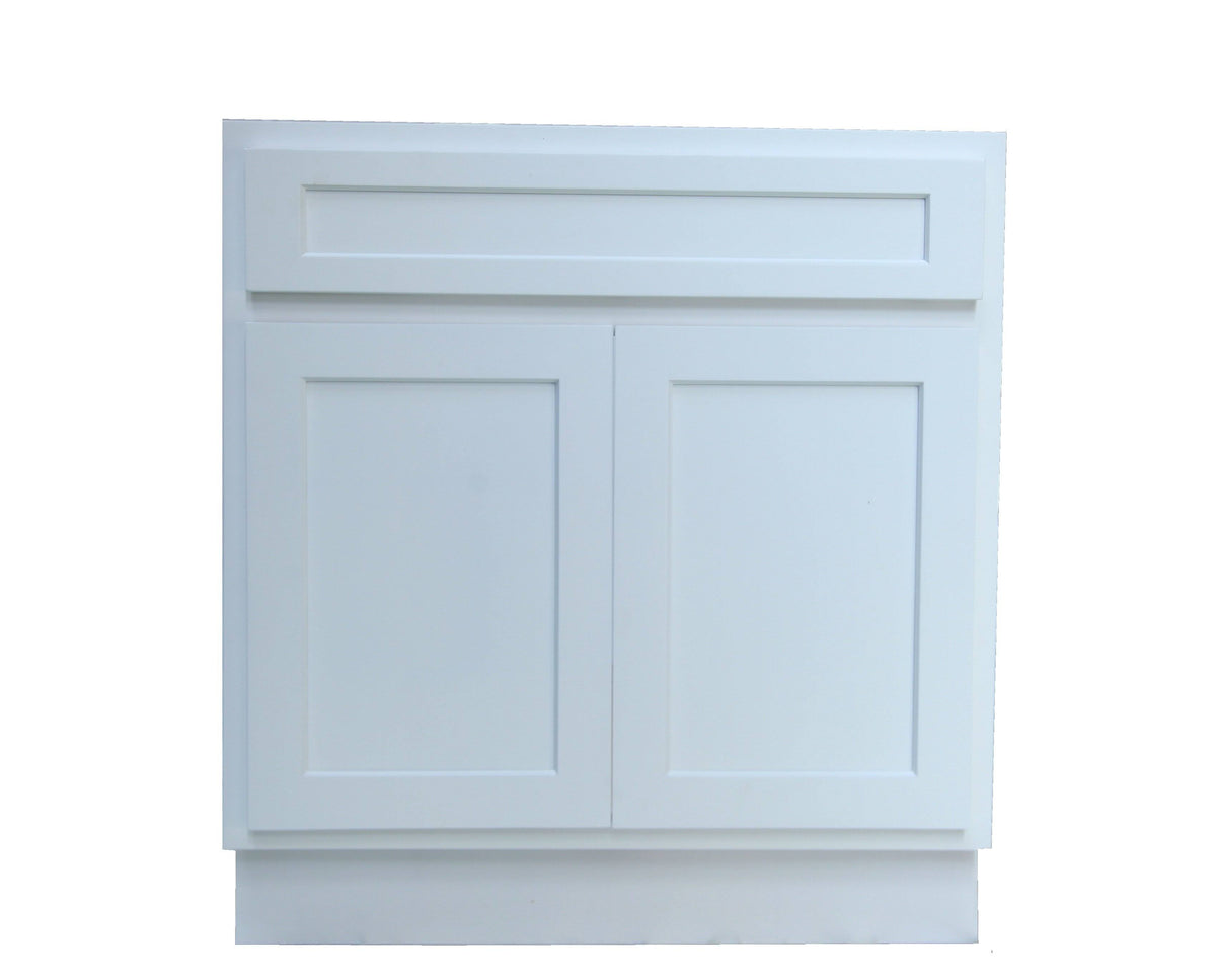 White 39 inch Vanity Cabinet O9242