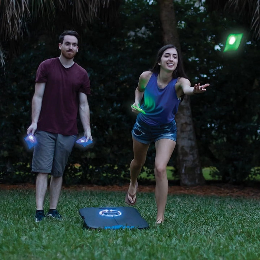 Light-Up Bean Bag Toss Cornhole Set N359670