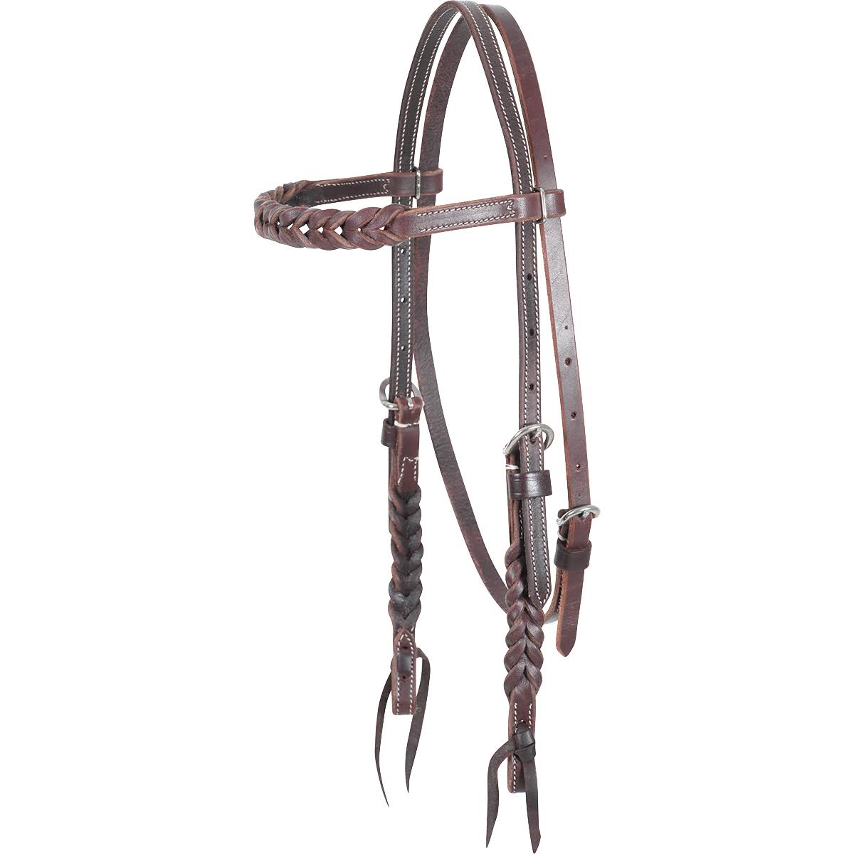 Browband Headstall with Blood Knots M6170
