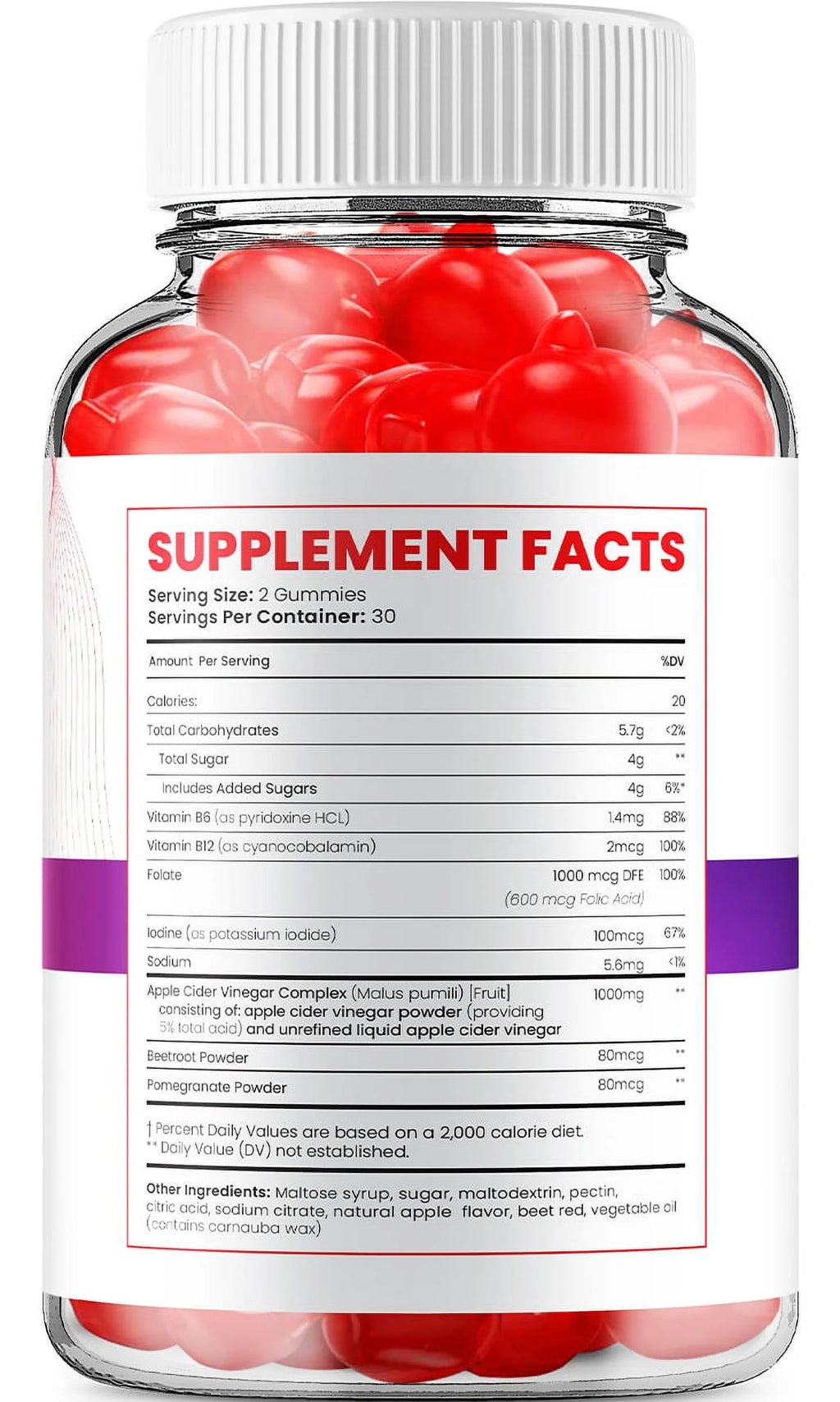 120 Gummies Maximum Strength Supplement F42258