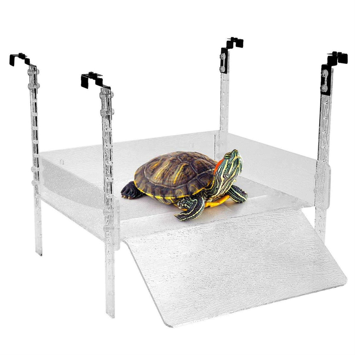 Hanging Turtle Basking Platform Aquatic Reptile Ramp Dock O4048