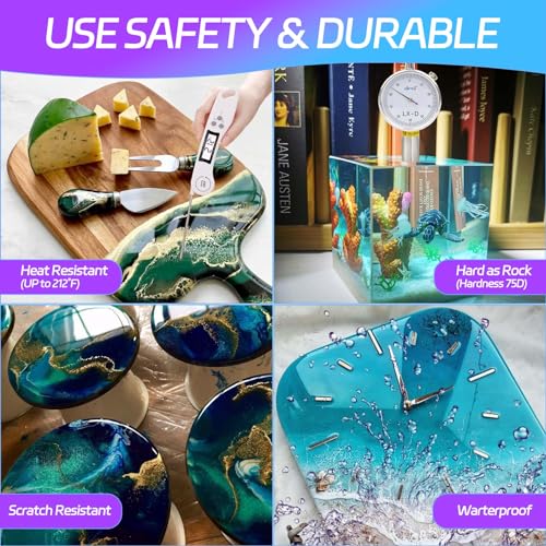 1 Gallon Crystal Clear Epoxy Resin Kit A584853