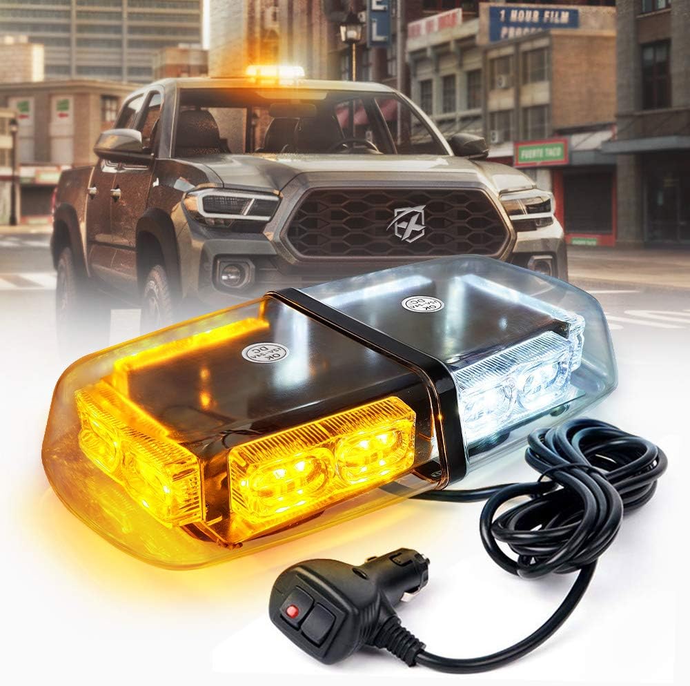 36 LED Emergency Strobe Lights Mini Bar Amber/Yellow Z6854