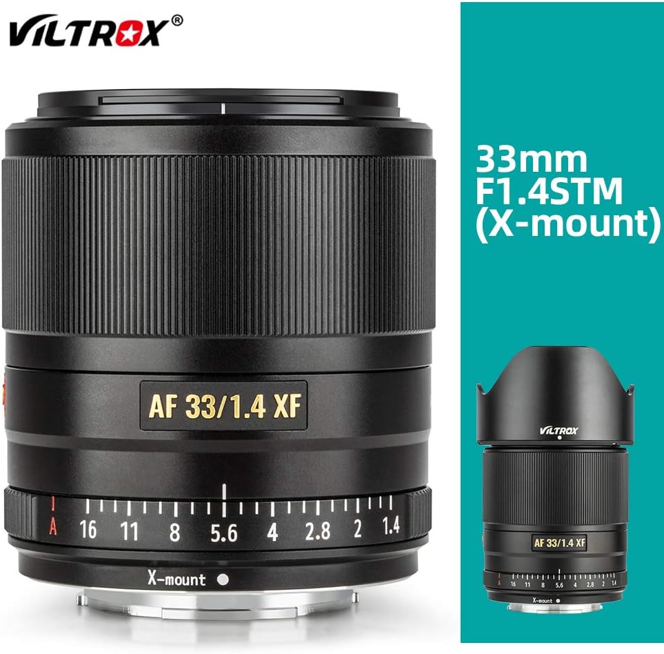33mm F1.4 Auto-Focus Portrait Lens for Fujifilm X-Mount Camera X82055