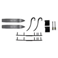 Gray 7 1/4 inch Snowmobile Skis Kit B835