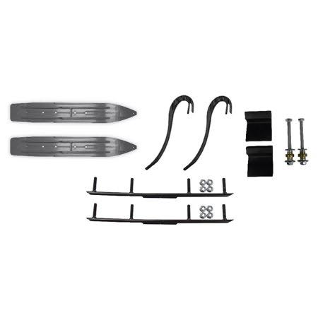Gray 7 1/4 inch Snowmobile Skis Kit B835