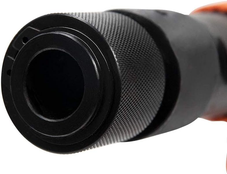 190mm Long Barrel Air Hammer with Quick Change Chisel Retainer and 4-Piece Chisels Set G4267