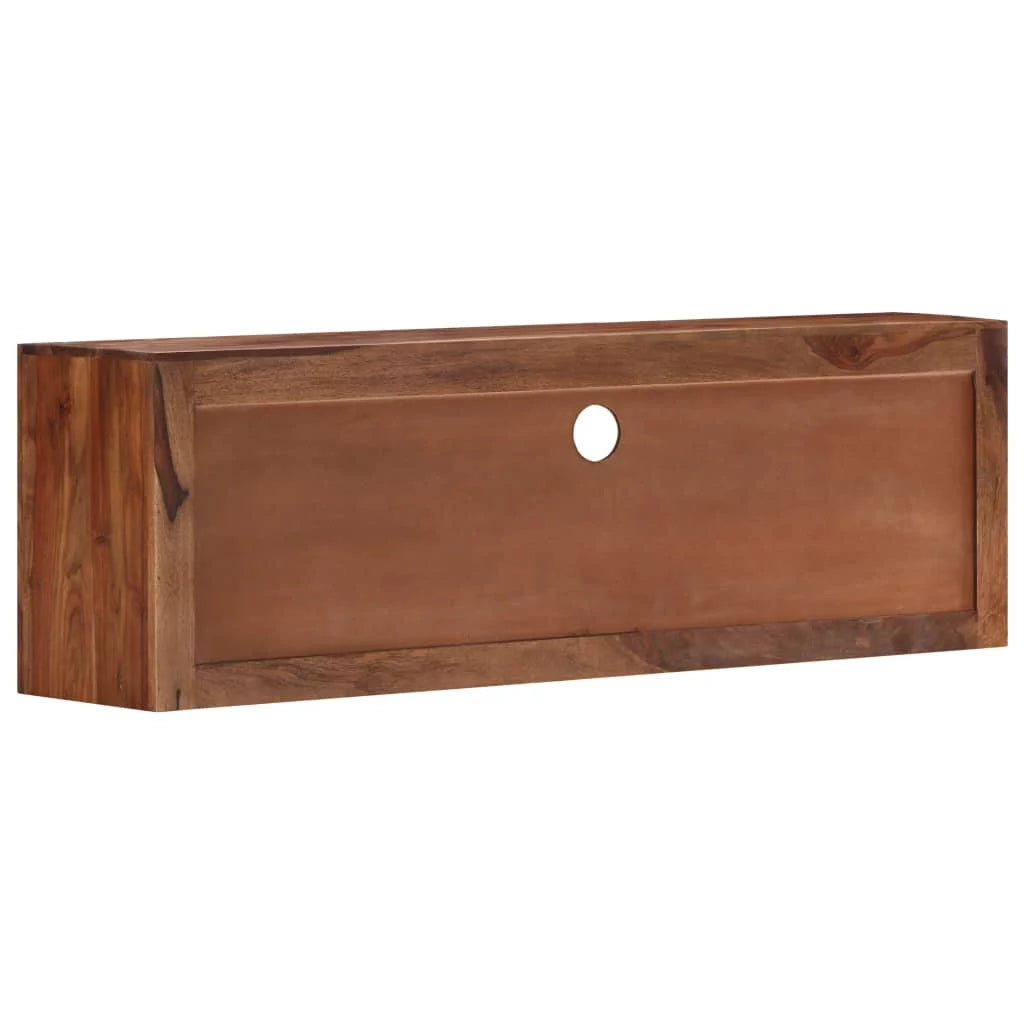 Rustic 3 Drawer TV Stand with Cable Outlet Q787267