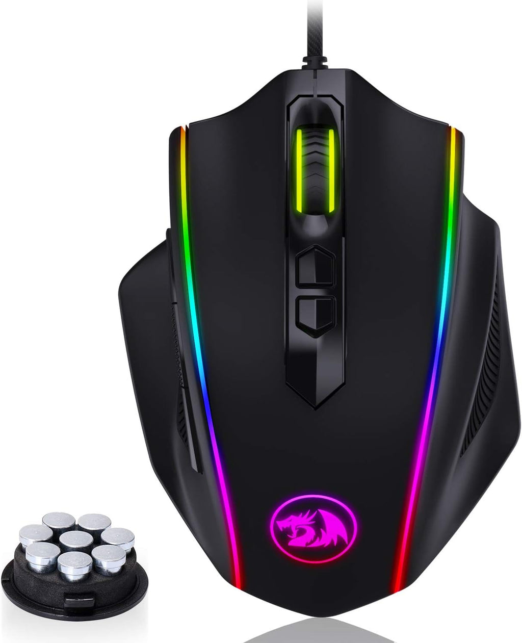 Wireless Gaming Mouse, 16000 DPI RGB Backlight D70725