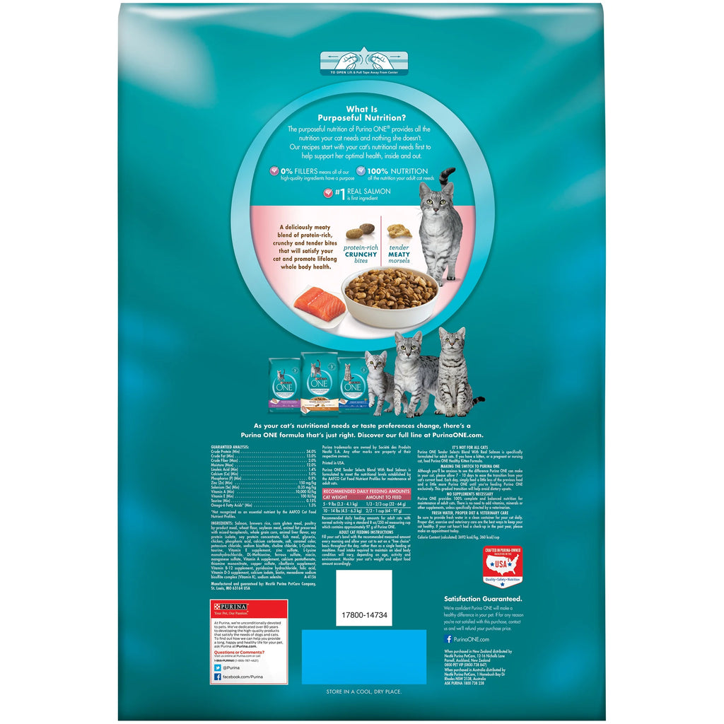 22 lb. Cat Food with Real Salmon S143