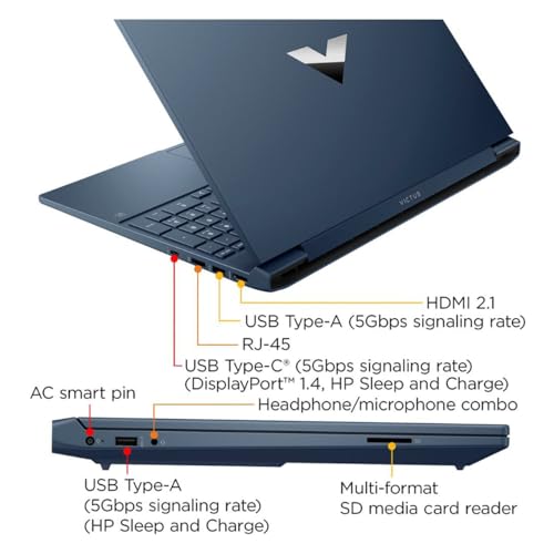 15.6" FHD Gaming Laptop, 12th Gen 8-Core i5, GeForce RTX 3050, 32GB RAM, 1TB SSD, Win 11 Pro B1333