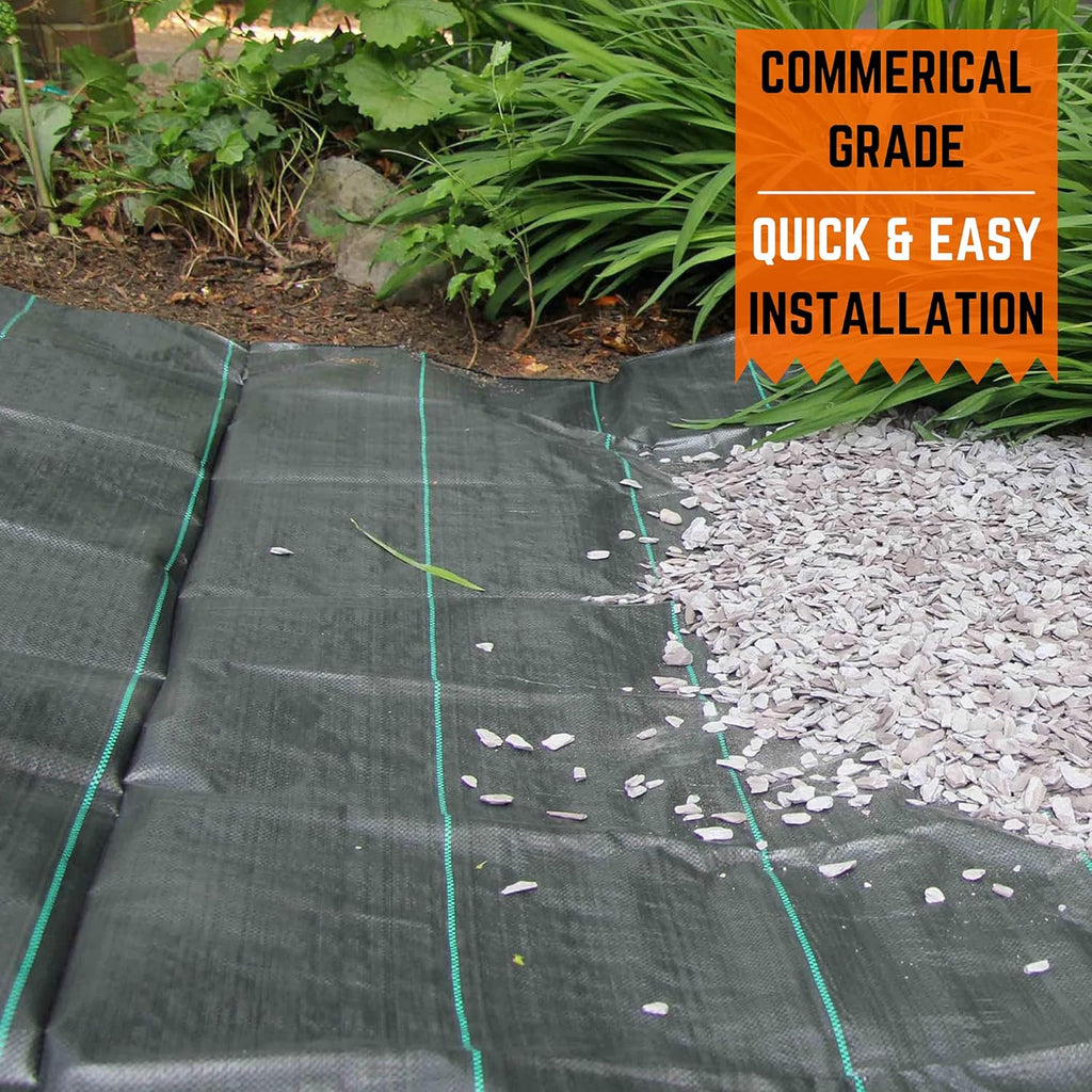 3.2oz Heavy Duty Landscape Fabric 6' x 300' T449082