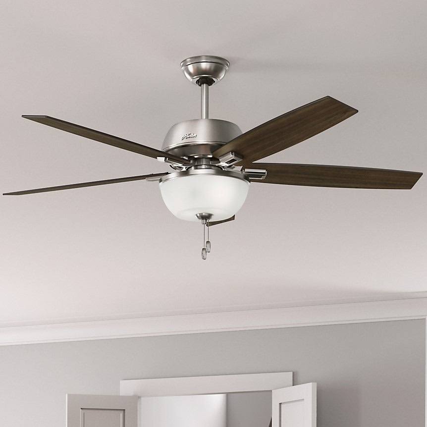 Brushed Nickel Ceiling Fan A7016