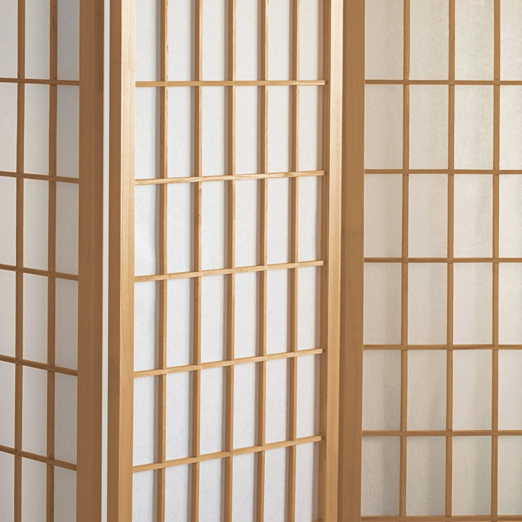 6 ft Tall 6 Panel Shoji Screen T955556