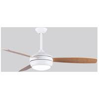 Matte White LED 52x22 Ceiling Fan L3563