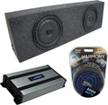 Dual 10 Sub Box Enclosure & Amp N886448