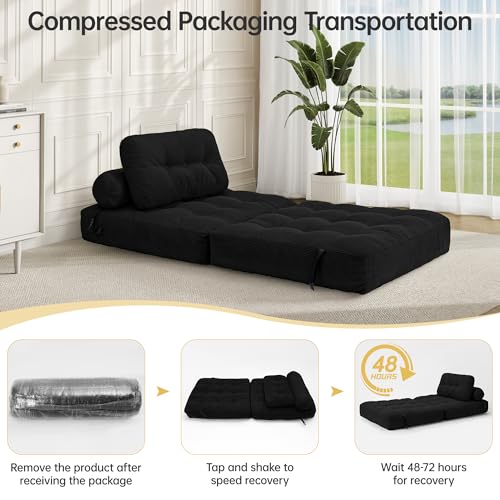 Grey Folding Sofa Bed G412711