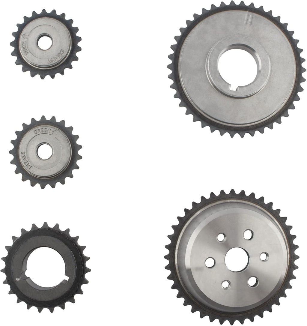 Engine Timing Chain Kit with Chain Guide Tensioner Sprocket I136