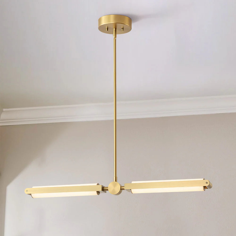 2-Light Integrated LED Contemporary Pendant X760715