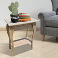 Unfinished Wooden 2-Tiered End Table Z743783