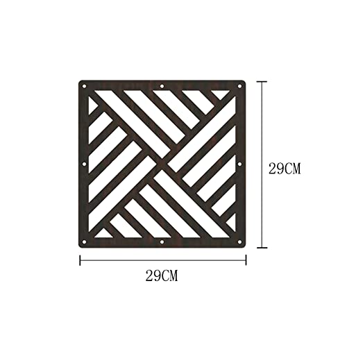 Wood color-29cm 2pcs Hanging Room Divider Screen E437