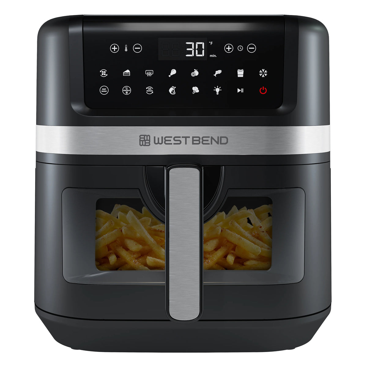 7QT Black Air Fryer D626