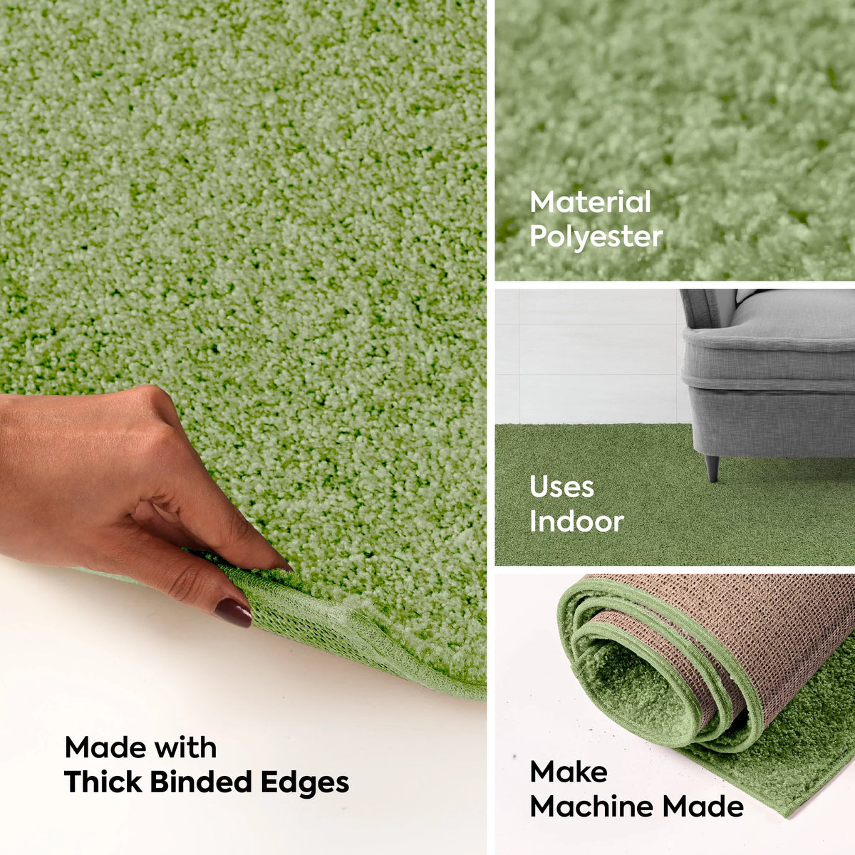 Lime Green 12' x 20' Area Rug G70829