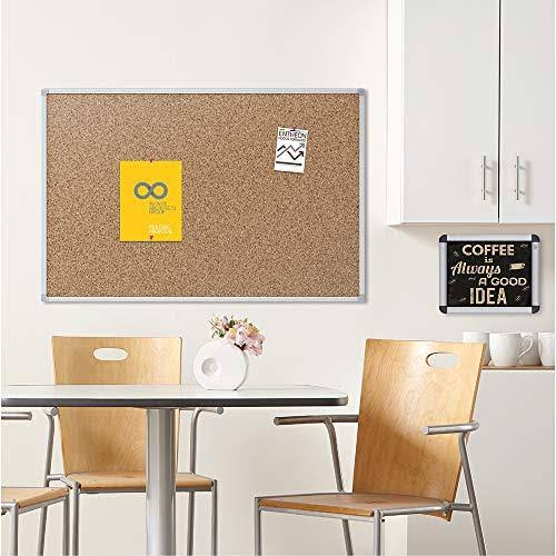 96 x 48 Cork Bulletin Board with Aluminum Frame H76145