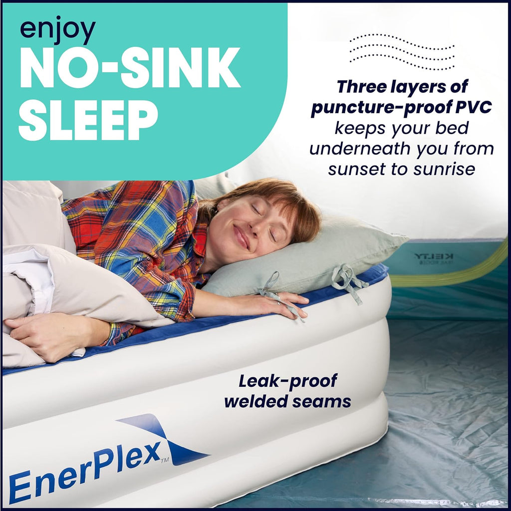 Queen Air Mattress with Built-in Dual Pump X298104