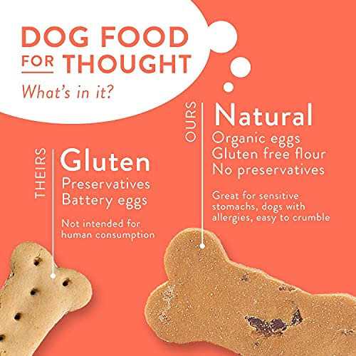 All-Natural Dog Treat Biscuits Multipack Flavor Variety Pack with Bacon A1978