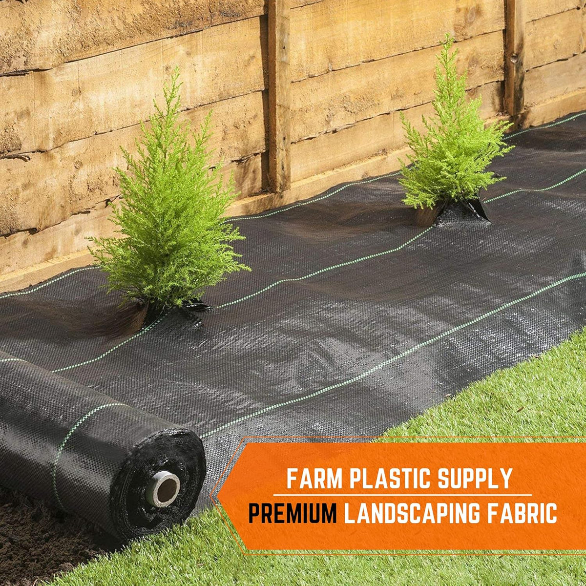 3.2oz Heavy Duty Landscape Fabric 6' x 300' T449082