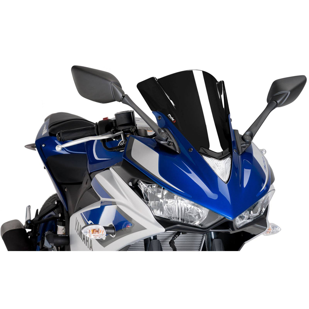 Racing Windscreen Black F18123