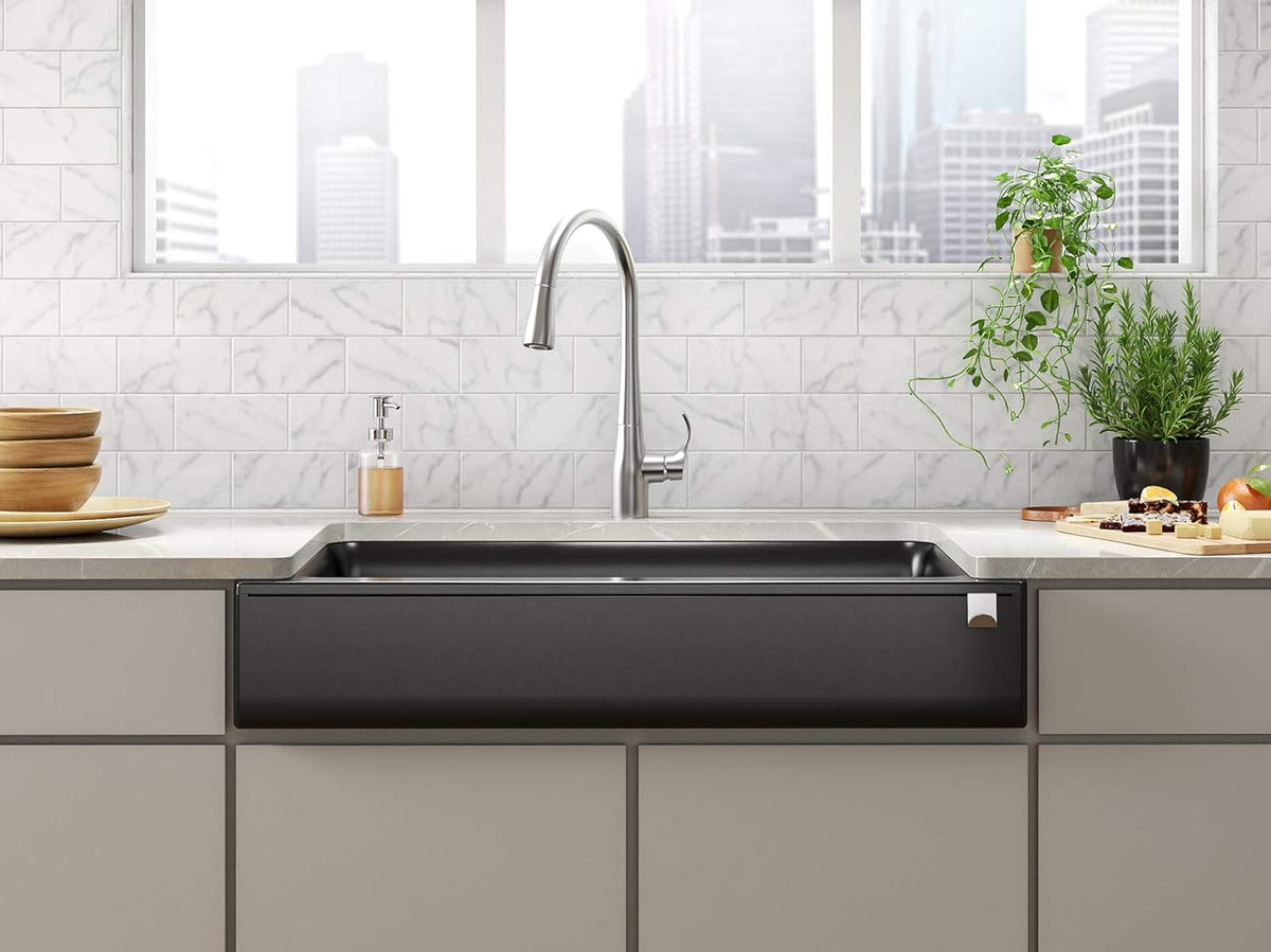 Matte Black Kitchen Sink Q899