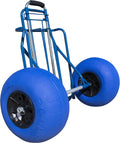 Orange Folding Beach Cart with Balloon Wheels D2415