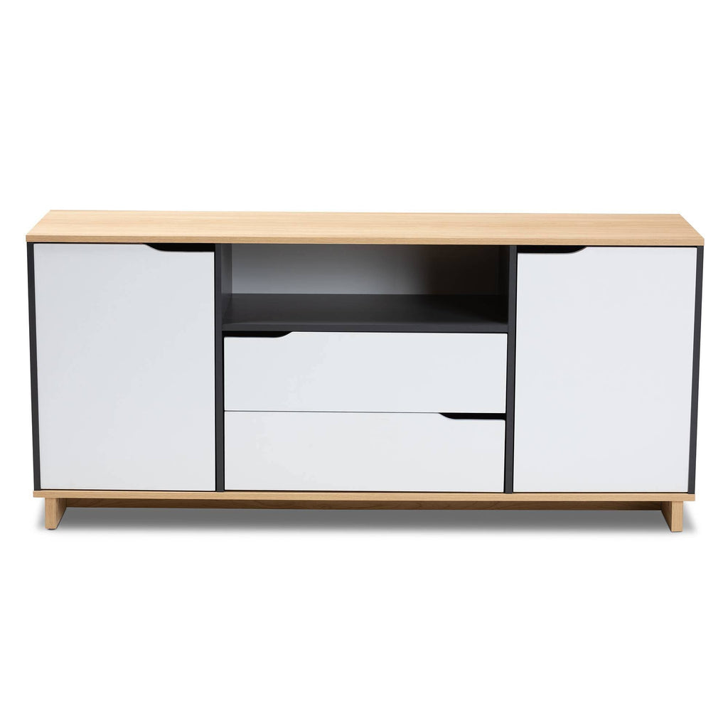 Multicolor 2-Door Wood Sideboard R215536
