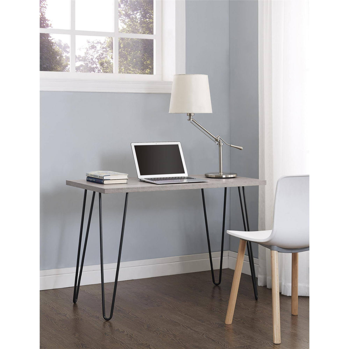 Gray Retro Desk L537