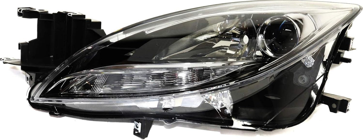 Head Lamp Set of 2 Halogen Lens and Housing T8116