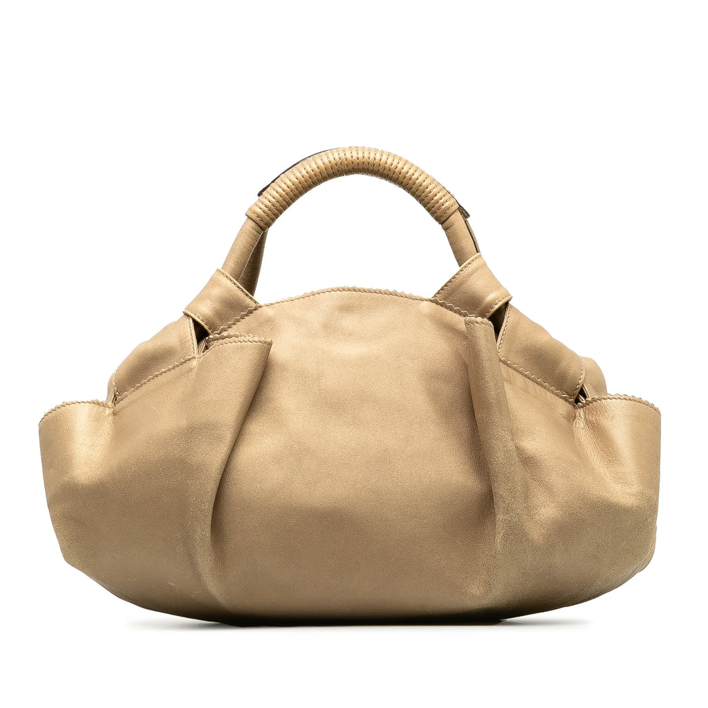 Brown Calf Leather Handbag S892052