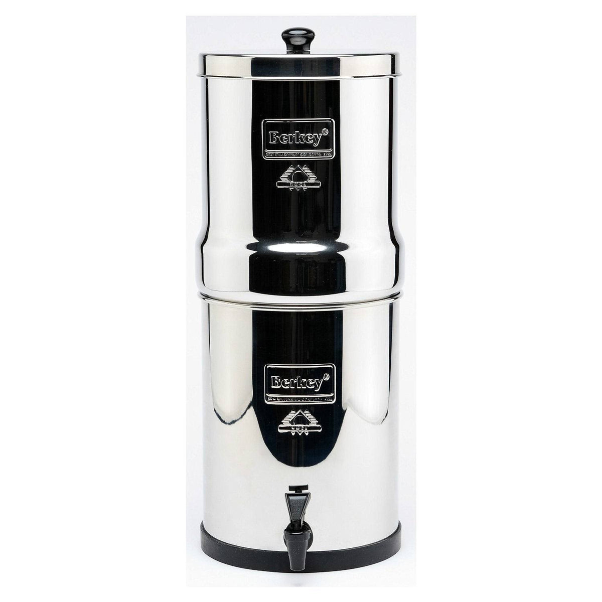 Countertop Water Filter System with Black Elements and 2 Fluoride Filters Z753