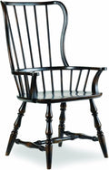 Ebony Spindle Dining Arm Chair (Set of 2) X3757