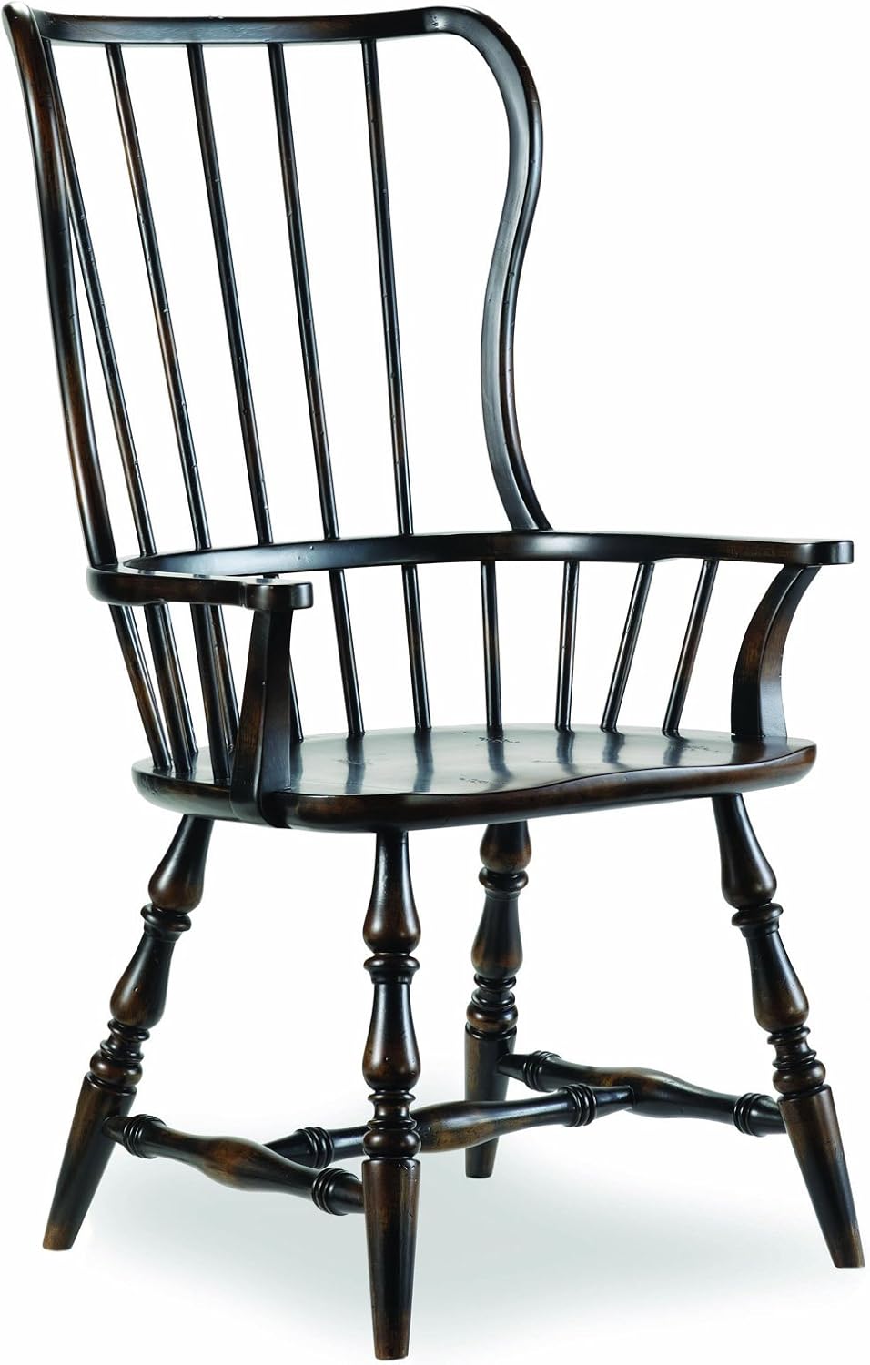 Ebony Spindle Dining Arm Chair (Set of 2) X3757