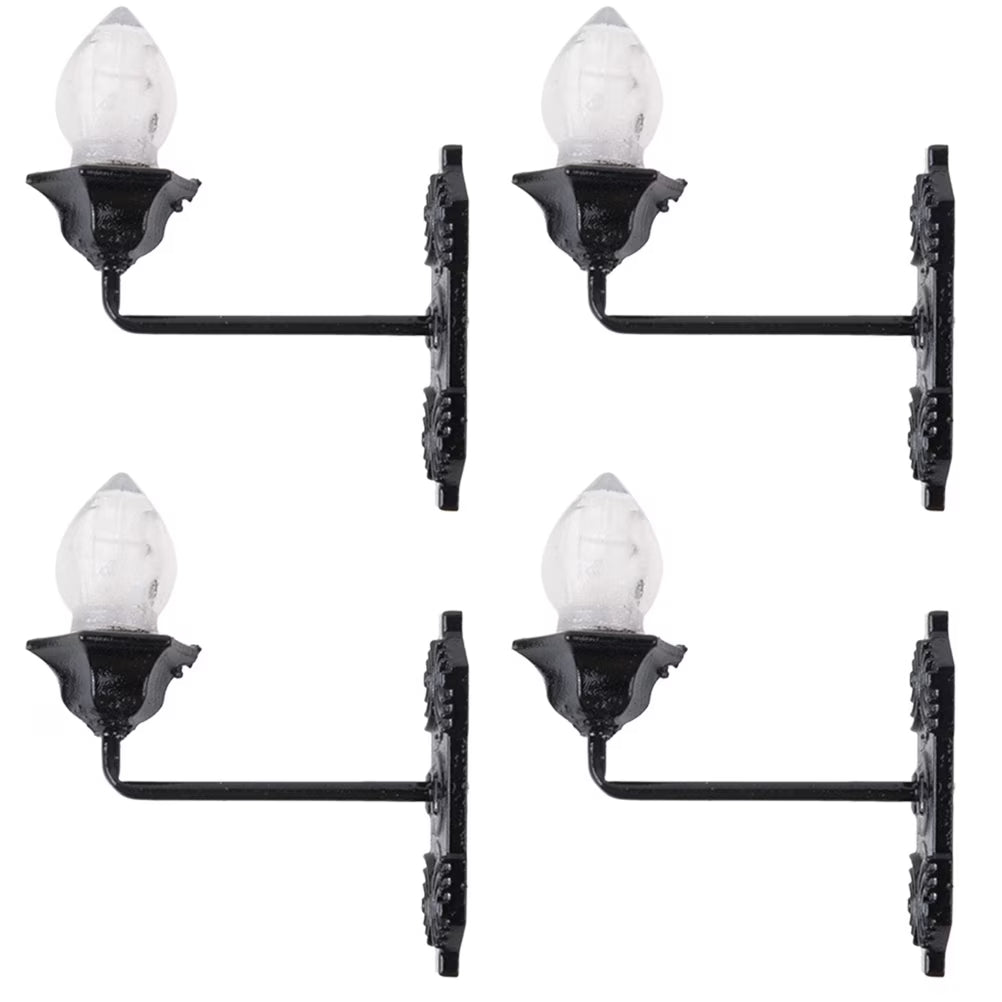 5 Pcs Dollhouse Wall Light Vintage Decor W4115