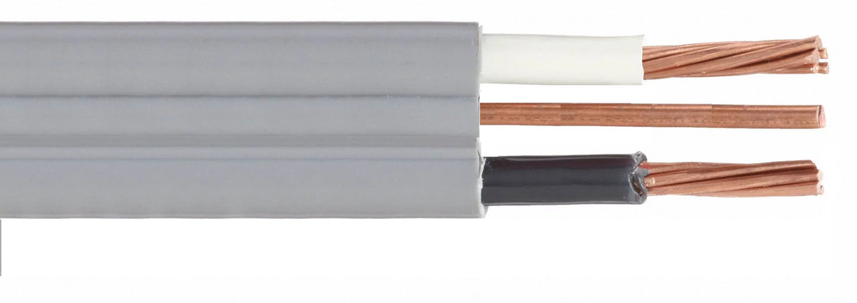 100' 6/2 UF-B Underground Feeder Cable With Ground Gray 600V X4576
