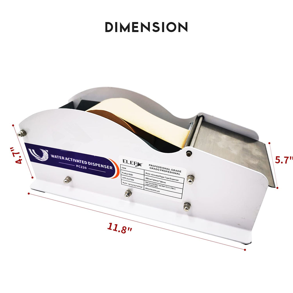 Manual Kraft Tape Dispenser, 3.5-Inch Wide V797