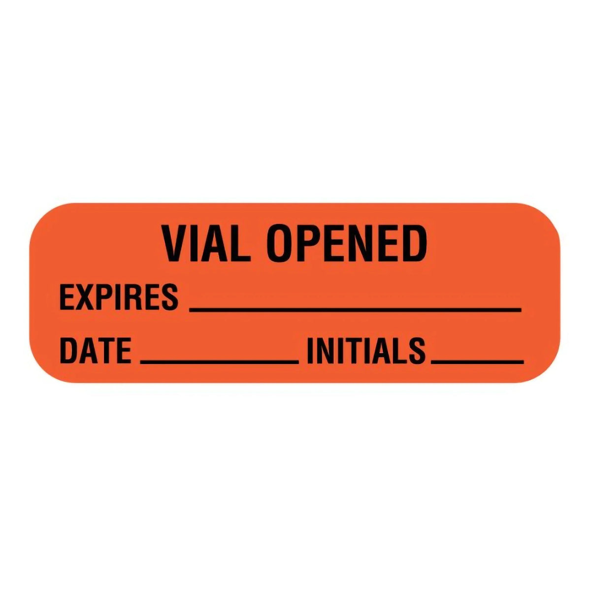 Expiration Label, 1/2 x 1-1/2 Inch Y261431